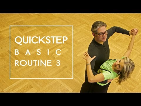 How To Dance Quickstep - Basic Routine 3