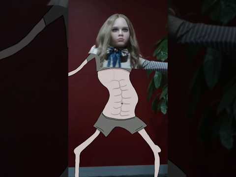 Funny M3GAN 😂😂 #drawingmeme #m3gan #funny #shorts