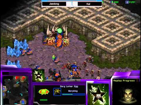 Jaedong vs Kal Replay Casted by BisuDagger