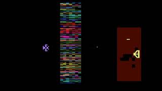 'Yars' Revenge' Game Capture from Evercade (Atari Collection 2 Cartridge)