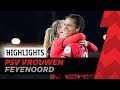 PSV Vrouwen door naar de HALVE FINALE! ? | HIGHLIGHTS PSV Vrouwen - Feyenoord