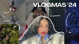 Hosting for the holidays, outfits of the month, ATL plant event #vlogmas2024