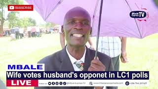 His wife voted for his opponent 