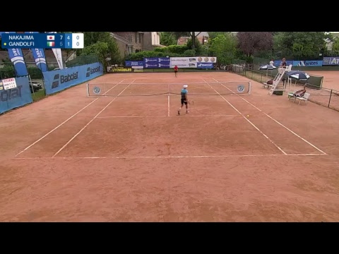 NAKAJIMA Satoru (JPN) VS GANDOLFI Giammarco (ITA) - Court 12