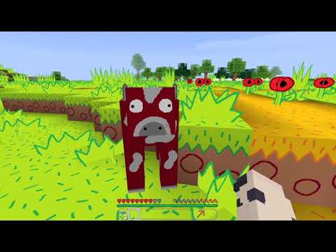 MINECRAFT, ABER ES WURDE VON EINEM BABY GEMALT!