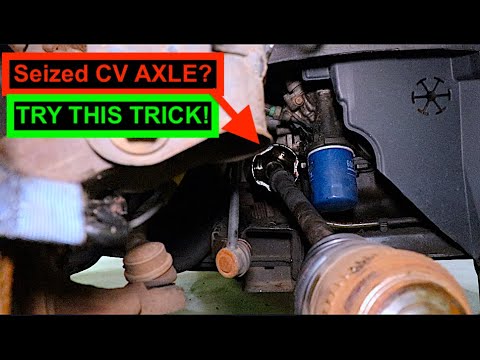 Honda Pilot Stuck CV Axle Removal Trick! | NO Special Tools