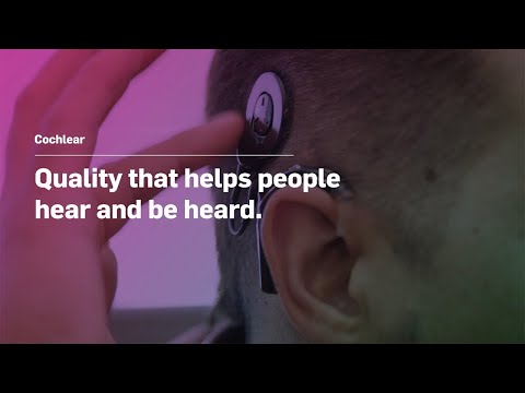 Cochlear Helps People Hear with the Help of MasterControl