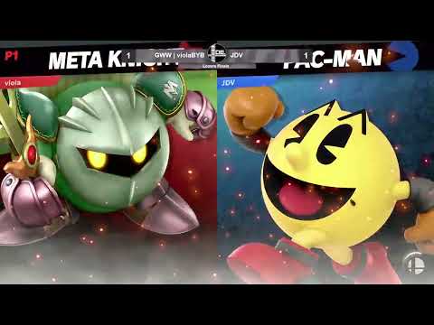 Domino Effect 19 - GWW | violaBYB (MetaKnight) vs JDV (Pacman) - Losers Finals