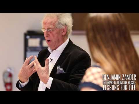 Schubert: Song "Gretchen am Spinnrade" (Benjamin Zander - Interpretation Class)