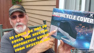 To cover or not to cover - XT2CTEM motorcycle cover from XYZCTEM