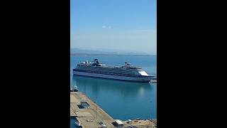 MV Celebrity infinity in Katakolo #cruiseship #celebritycruises #katakolon #travel #greece