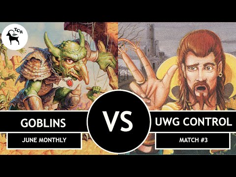 Goblins vs UWg Control - Premodern Monthly Open June 2021 Match #3
