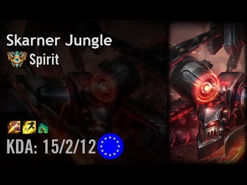 Skarner Jungle vs Kindred - Spirit - EUW Challenger Patch 6.12