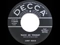 1st RECORDING OF: Teach Me Tonight - Janet Brace (1953)