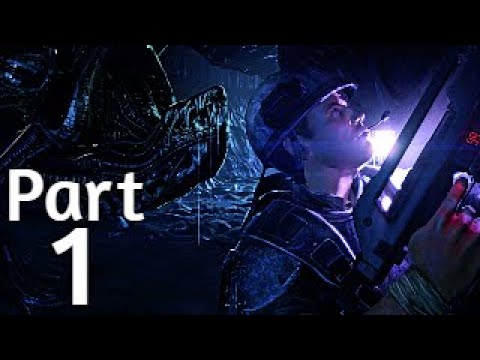 Alien Colonial Marines Walkthrough Part 1: The Xenomorphs!