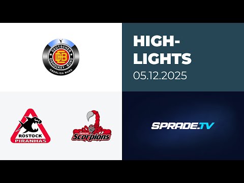05.12.2025 - Highlights - Rostock Piranhas vs. Hannover Scorpions