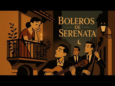 Boleros De Serenata Que Enamoran Bajo El Balcón | Boleros de Oro Solo Para Enamorados