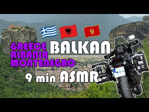 Motorradreise Griechenland, Albanien, Montenegro und Bosnien. 4 Wochen im Paradies ❤️