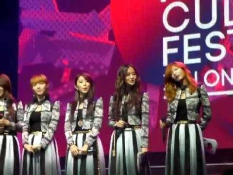 4minute volume up  (MBC K-POP Festival London 2012)