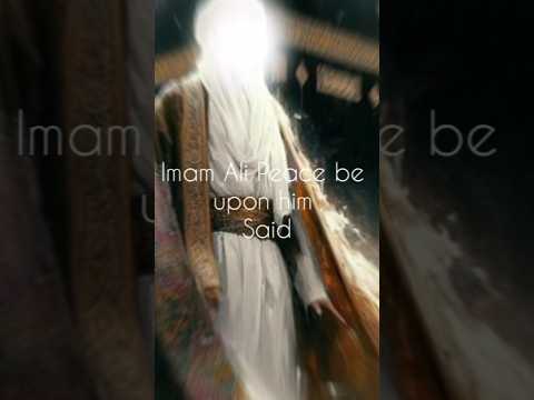 Imam Ali once said.....