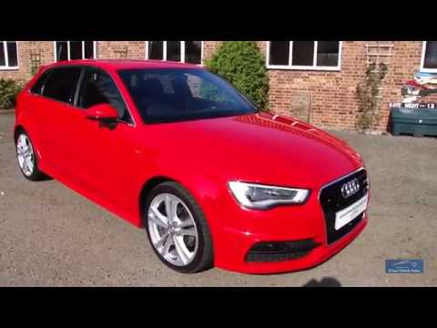 2013 AUDI A3 1.6 TDI S-LINE SPORTBACK 5DR HUGE SPEC!!