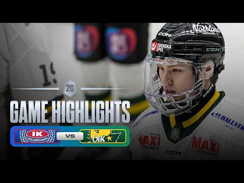 IK Oskarshamn vs. Östersund | Highlights 30/1