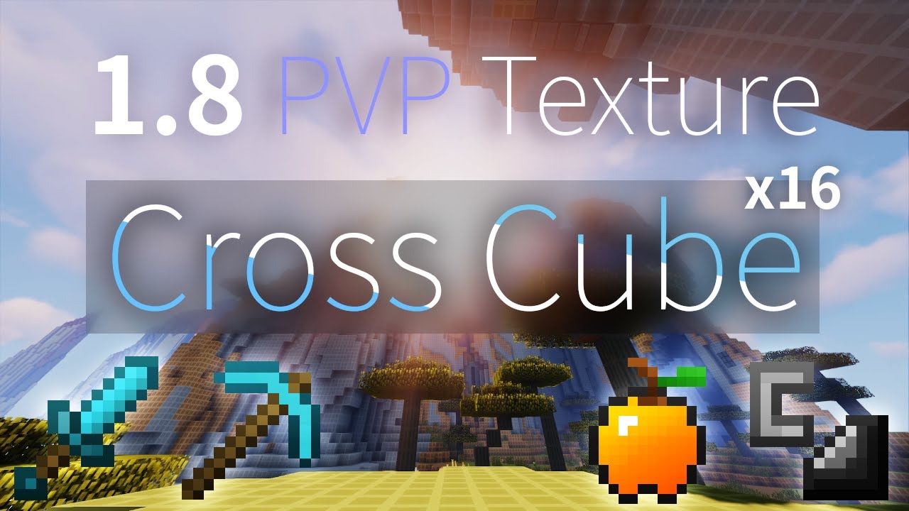 1 8 X Crosscube X16 Pvp Texture Pack Minecraft Japan Forum