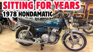 Reviving a Forgotten 1978 Honda CB750 Hondamatic