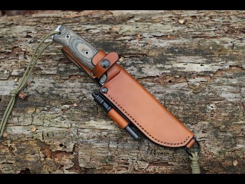 Black Scout Reviews - Sagewood PRS Belt Sheath- SURVIVE! Knives GSO-5.1