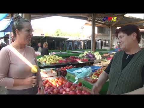 Uključenje sa pijace  - cena paprike i zimnice / RTV Vranje / 31.08.2023.