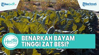 Mitos atau Fakta Sayur Bayam Tinggi akan Kandungan Zat Besi? Begini Perbedaannya dengan Daging Sapi