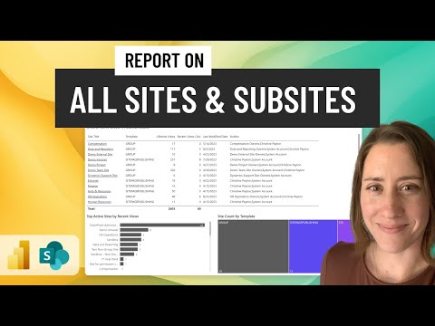 Power BI: Extract SharePoint Site Views & Last Modified Dates