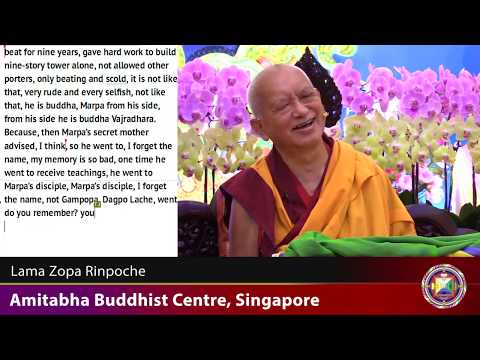 20190914 1830 LZR ABC Singapore - Benefits of correctly following the virtuous friend TRANSCRIPT