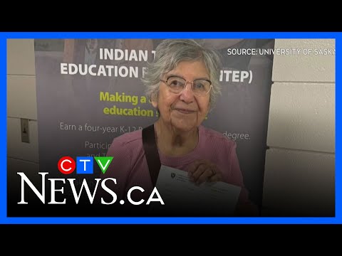 Saskatchewan woman proves age is no barrier, achieves education goal after 87 years