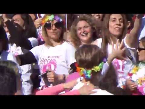 Sassari: piazza d'Italia Corsa in rosa