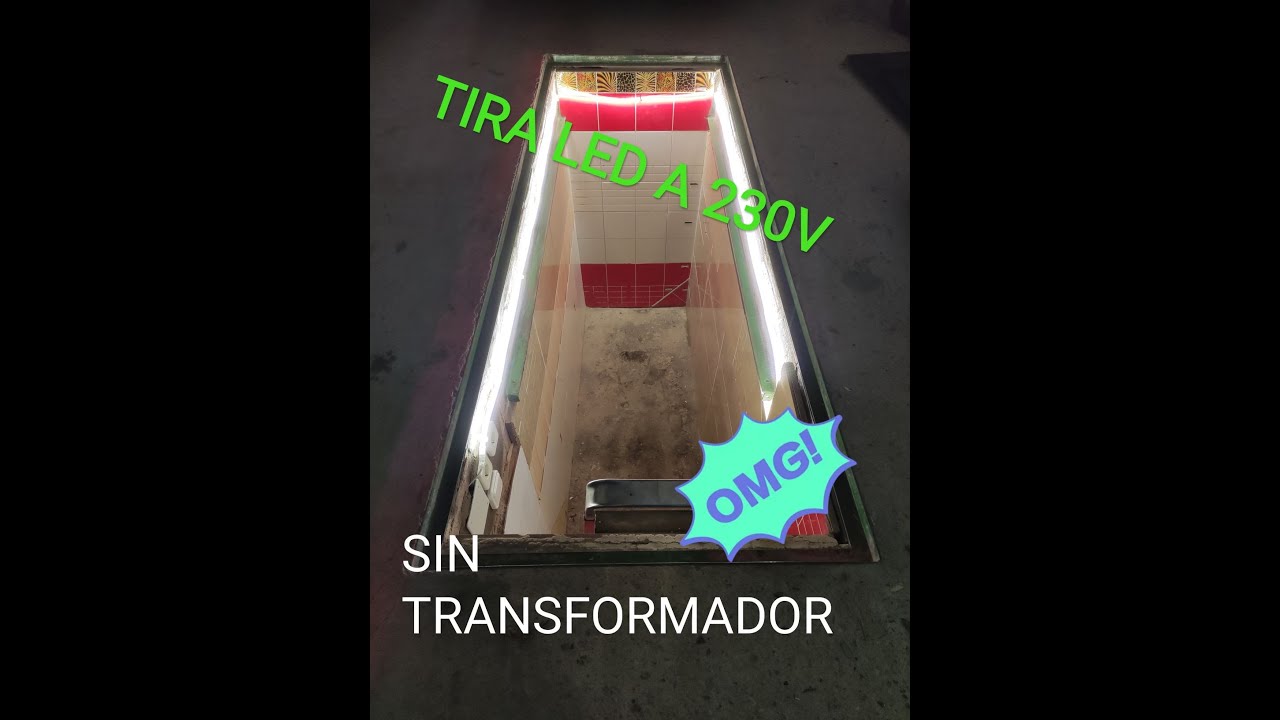 Tira led a 230 voltios, SIN TRANSFORMADOR