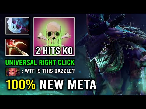 100% NEW META Right Click Universal Dazzle Is Cancer 2 Hits Delete with Daedalus Manta Dota 2