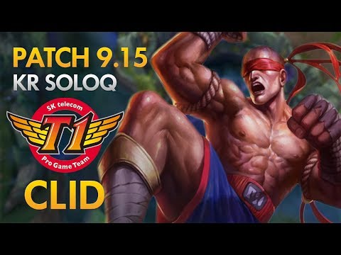 SKT T1 Clid - Lee Sin Jungle - KDA 10/1/11