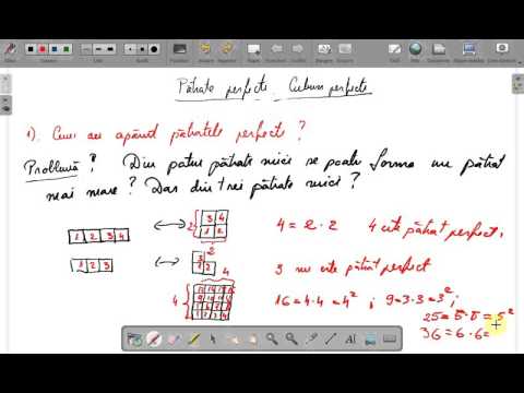 Patrate si cuburi perfecte clasa a V a  ( www.supermeditatii.ro)