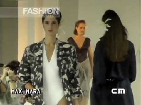 "Max Mara" Spring Summer 1987 Milan Beachwear by Canale Moda