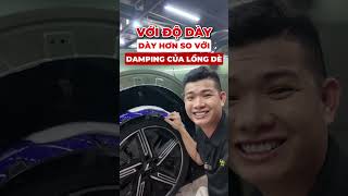 Cách âm hốc lốp Vinfast VF7 - vật liệu damping AutoFun Russia  #autofun #cachamoto #cachamxehoi 