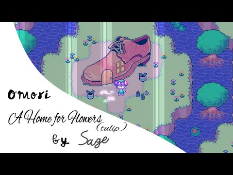 I created lyrics to the Omori OST - A House for Flowers (tulip)