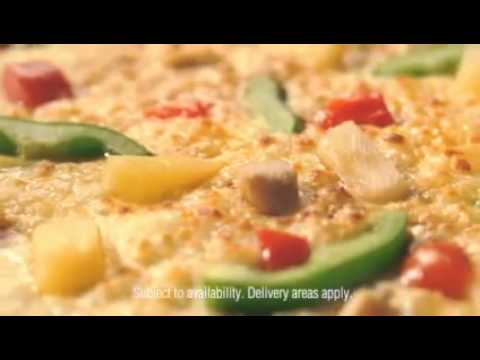 Dominos Reggae Reggae Pizza - Its da real ting!