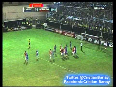 Emelec 1 Internacional 1 (Relato Ariel Helueni)  Copa Libertadores 2015
