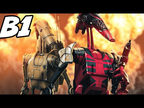 The Most Powerful B1 Battle Droids (CANON) - Star Wars Explained