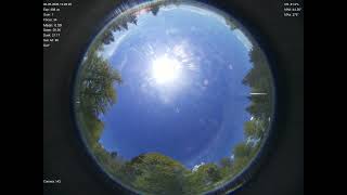 2026-05-06 All sky camera capture from Poiana Rusca Mountains, Romania