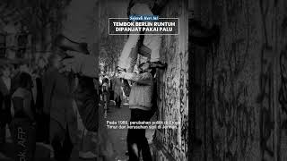 Detik-detik Tembok Berlin Runtuh, Warga Jerman Panjat 'Benteng Raksasa' Pakai Palu Sambil Menangis