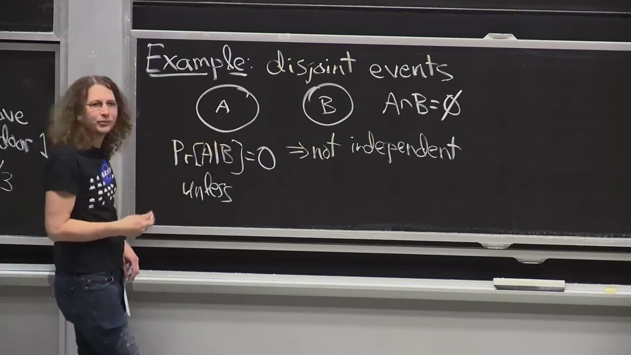 Lecture 20: Independence
