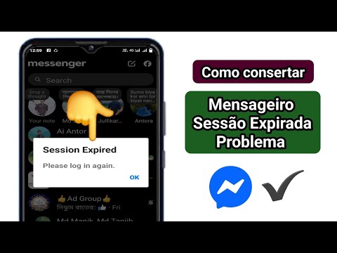 Como corrigir o problema de sessão expirada do Messenger | Solução 100% funcional (2025)