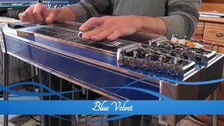 Blue Velvet Pedal Steel Guitar &amp; Guitar Instrumental